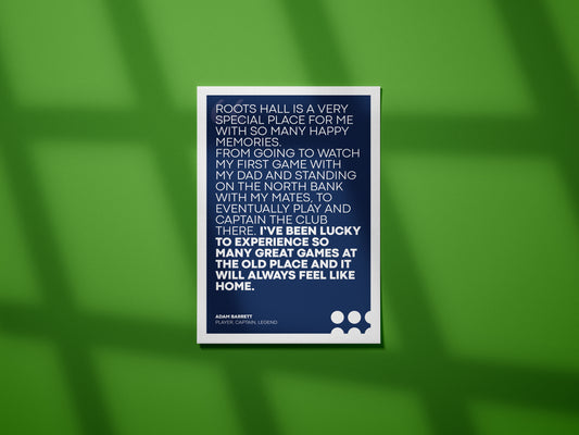 Adam Barrett Quote Print