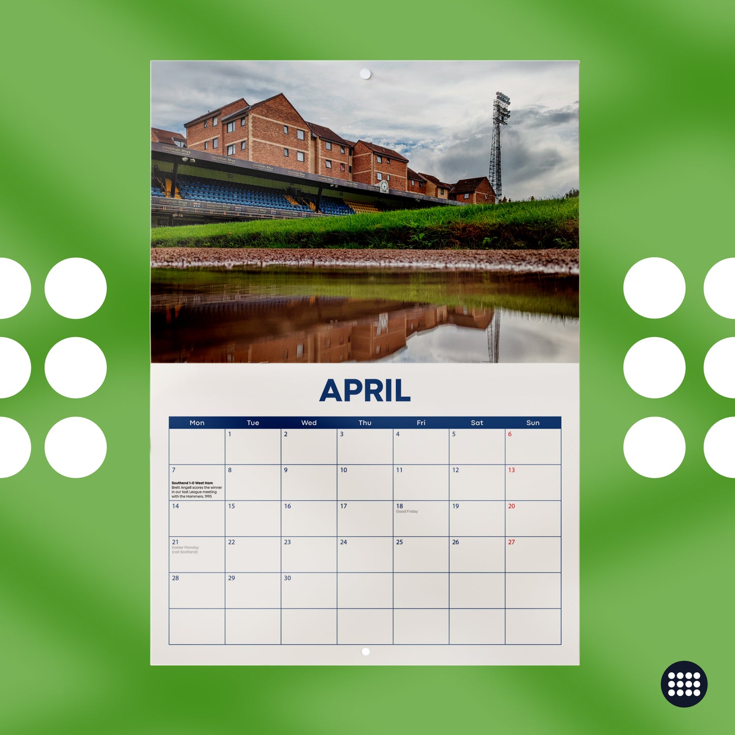 Roots Hall 2025 Calendar