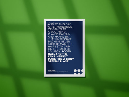 Kevin Maher Quote Print